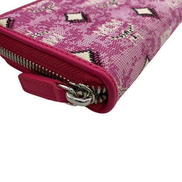 MCM MXL CATA01 Round Coin Purse, Pink, Women's - Picture 3 of 11